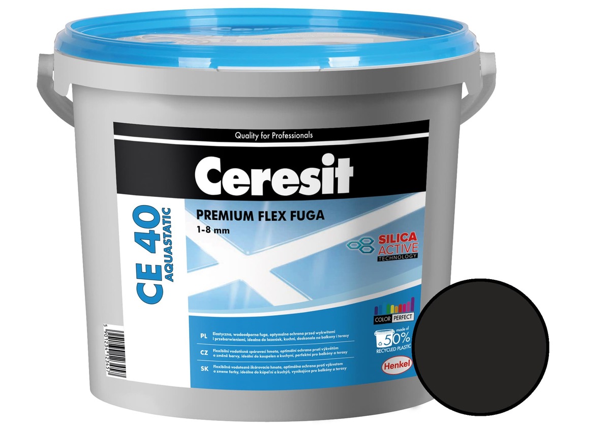 Špárovacia hmota CE40 COAL 5kg CERESIT